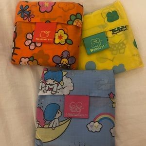 Baggu x hello kitty reusable bags